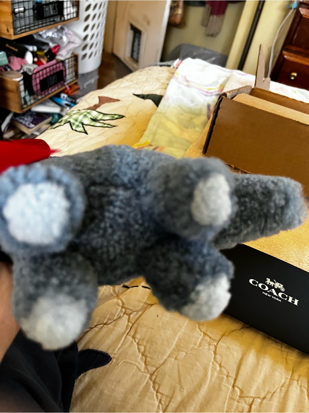 Coach Blue Dinosaur Buddy From Tenth Anniversary Of Rexy - Picture 12 of 16